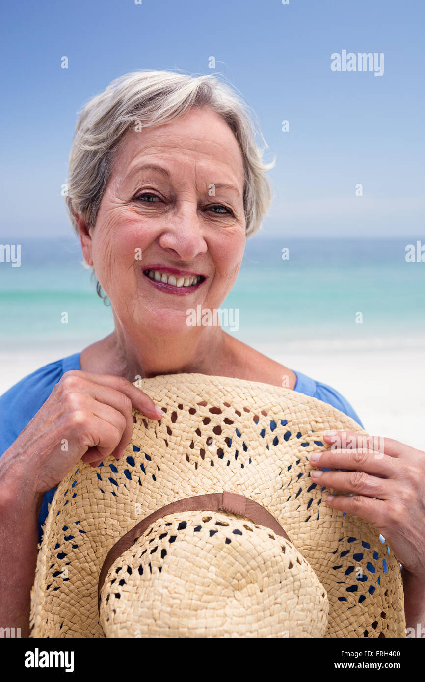 Beach hat hi-res stock photography and images - Alamy