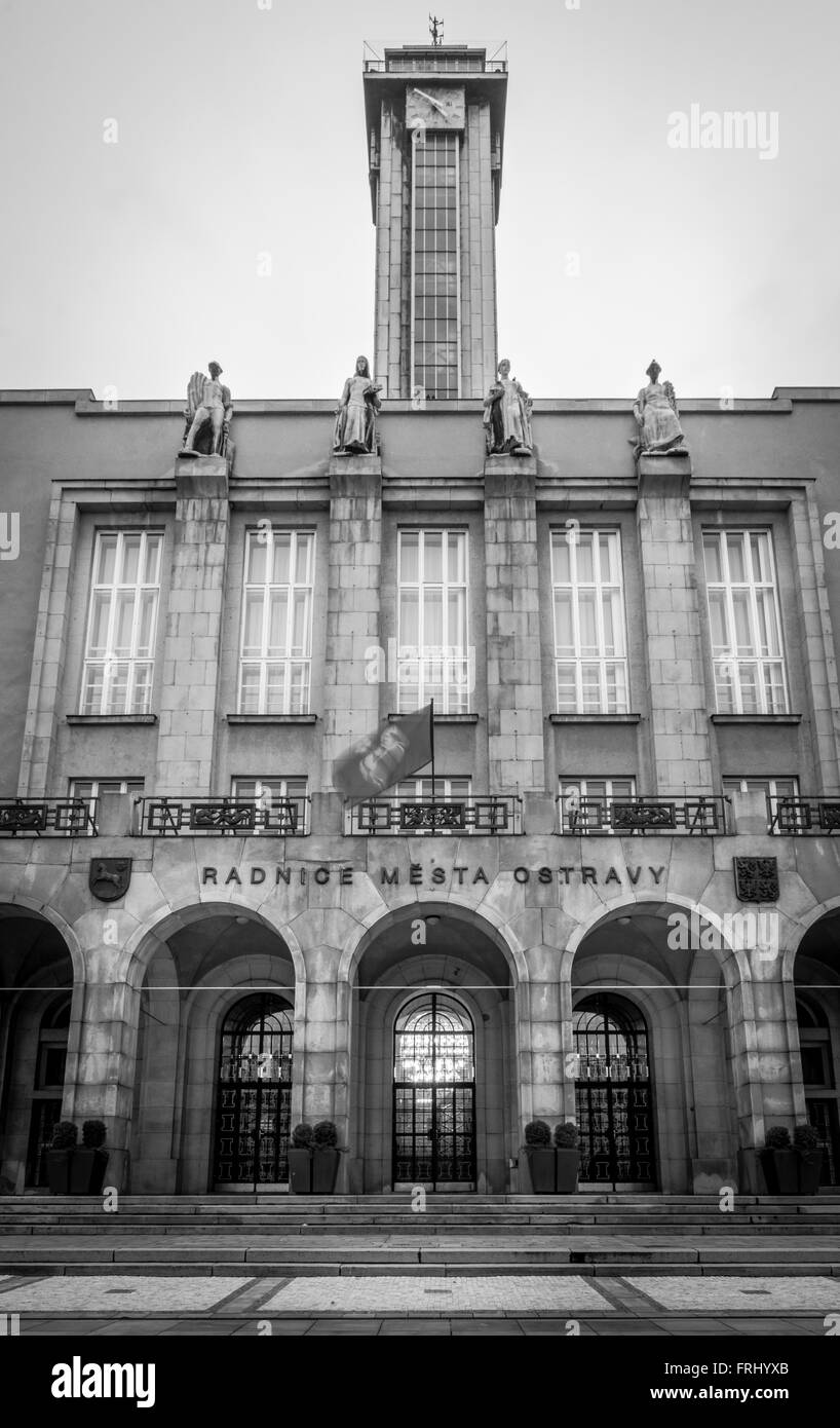 Culture hall and city hall Black and White Stock Photos & Images - Alamy