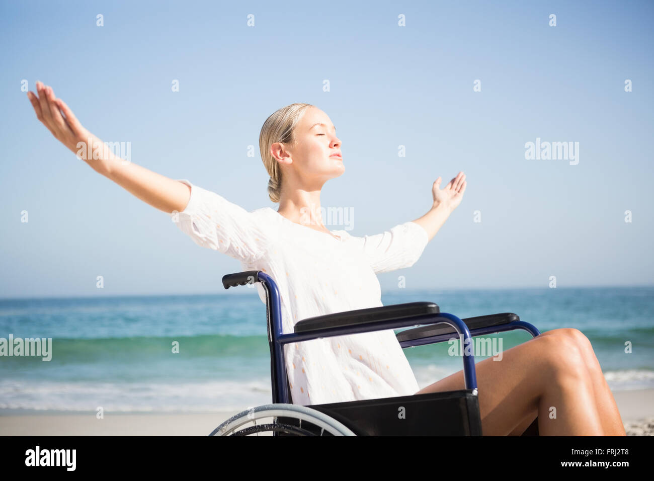 Woman in a wheelchair hi-res stock photography and images - Alamy