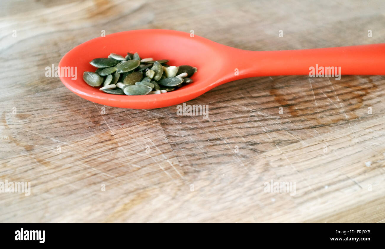 Spoonful pumpkin seeds hires stock photography and images Alamy