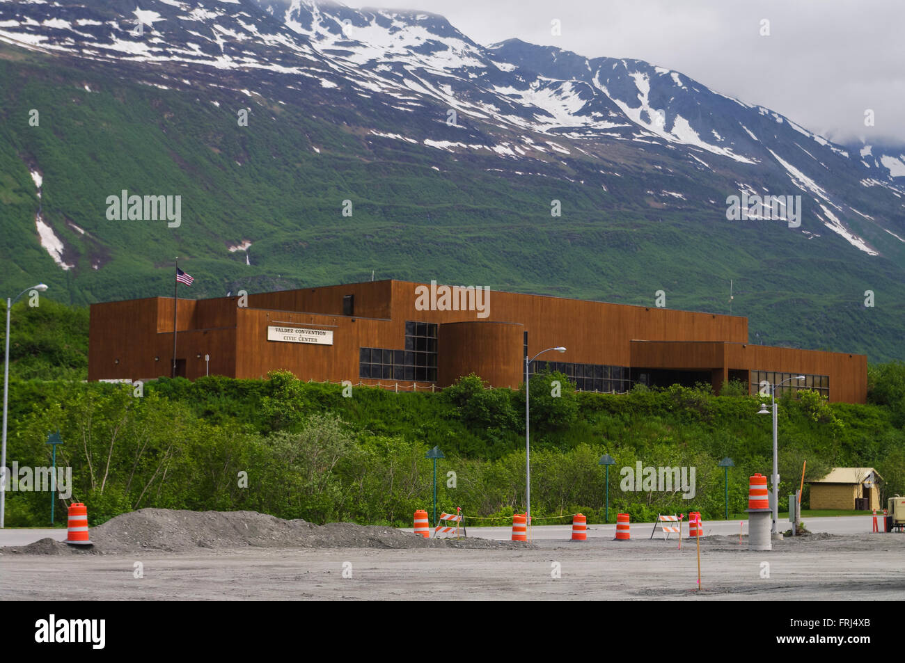 Valdez Convention And Civic Center. Valdez, Alaska, United States of