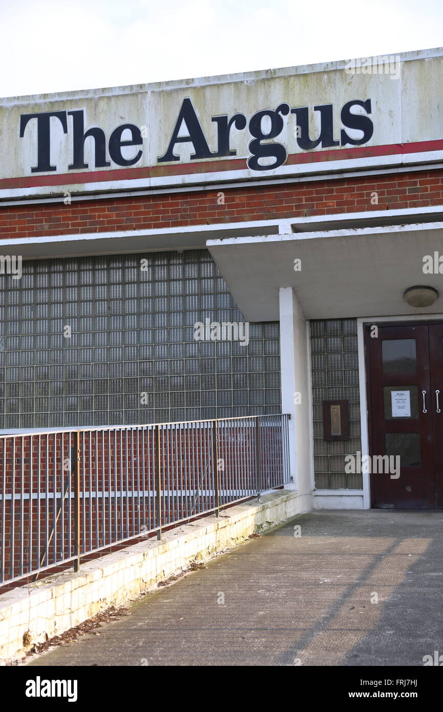 The former Hollingbury offices of The Argus Newspaper Brighton Stock