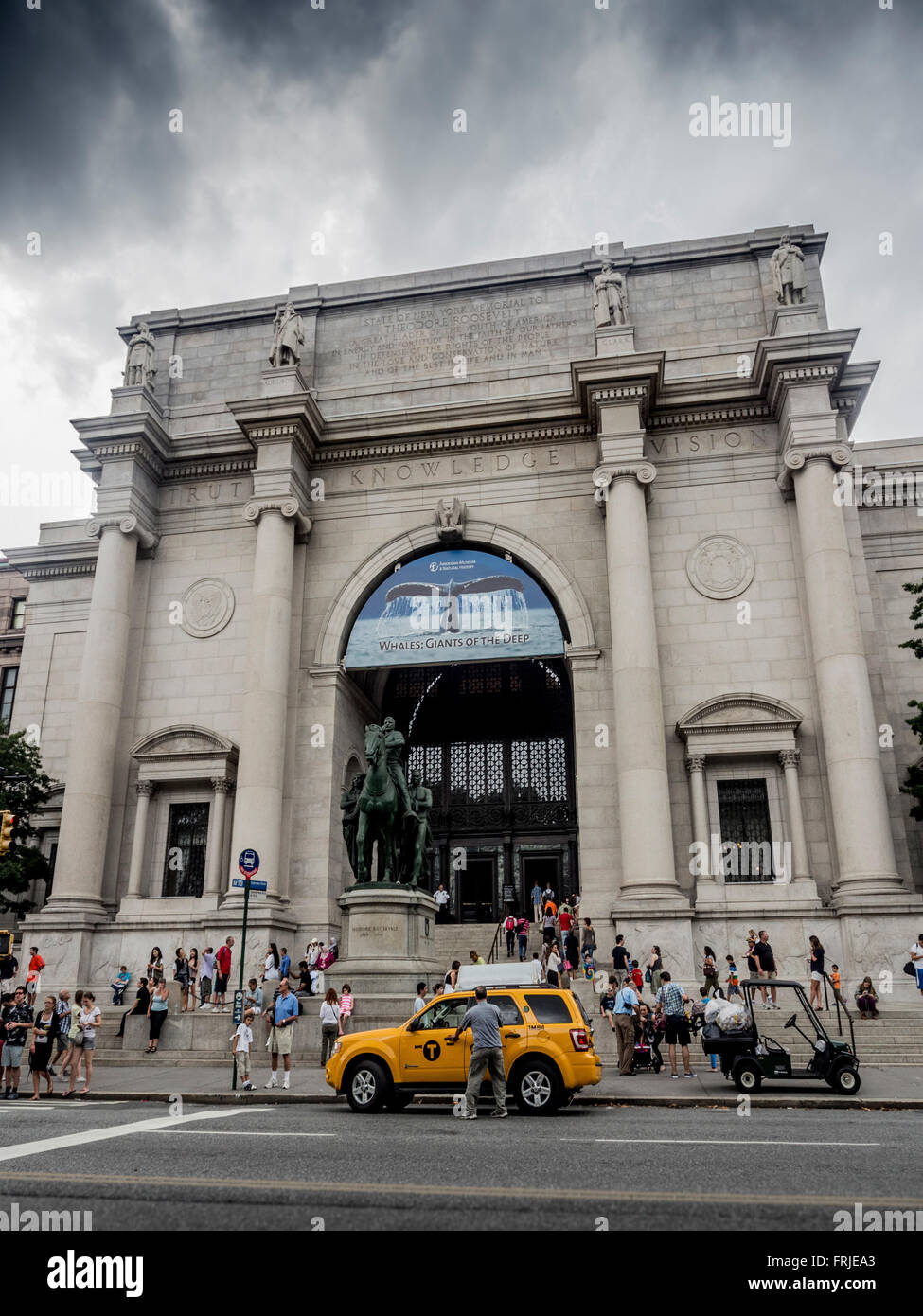 American Museum of Natural History, Central Park West at 79th Street New York, USA. Stock Photo