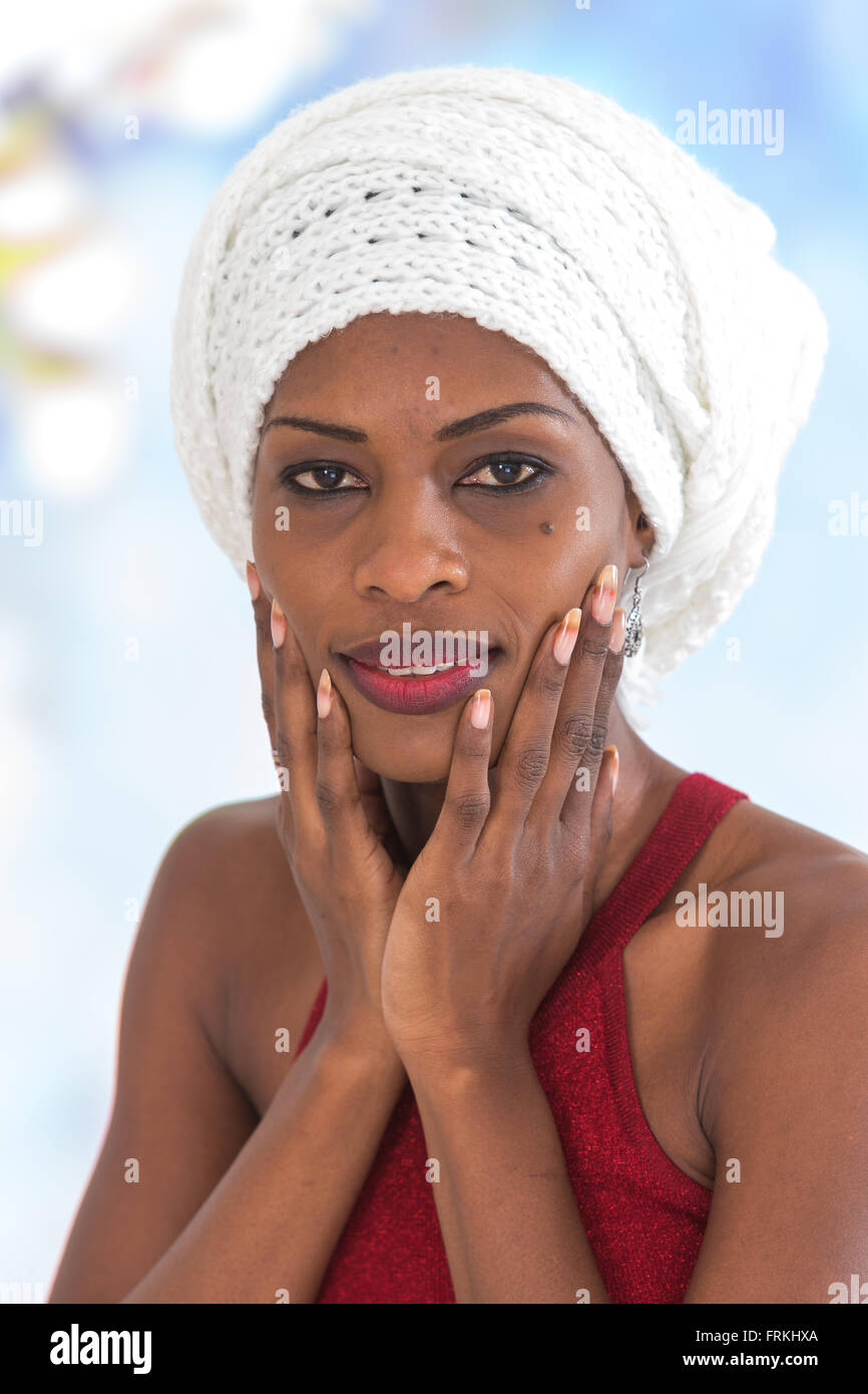 Grey head scarf hires stock photography and images Alamy