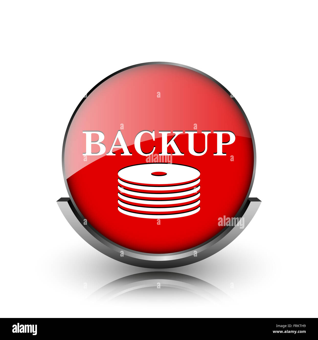 Database icon digital red hi-res stock photography and images - Alamy