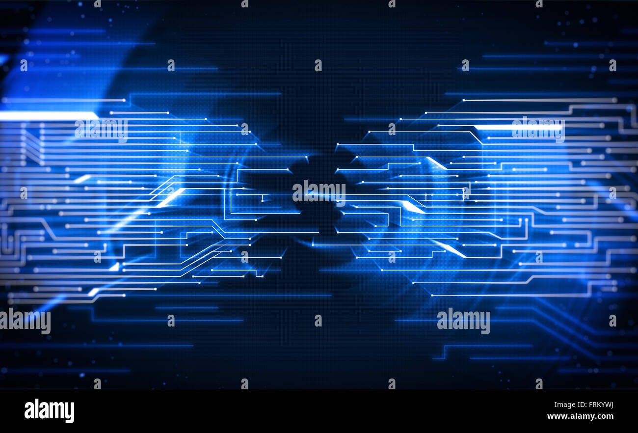 Circuit background , computer generated image Stock Photo - Alamy
