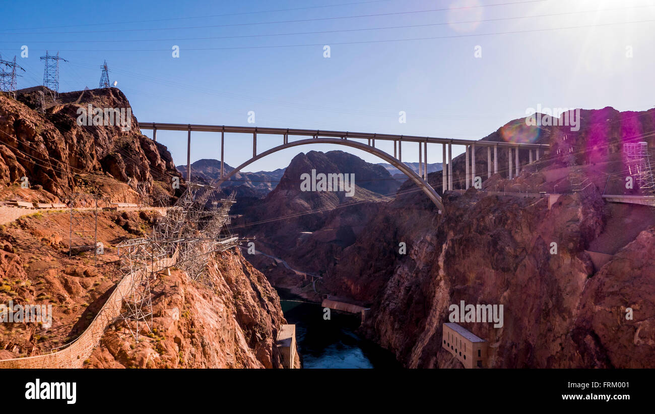 Mike O Callaghan-Pat Tillman Memorial Bridge Stock Photo - Alamy
