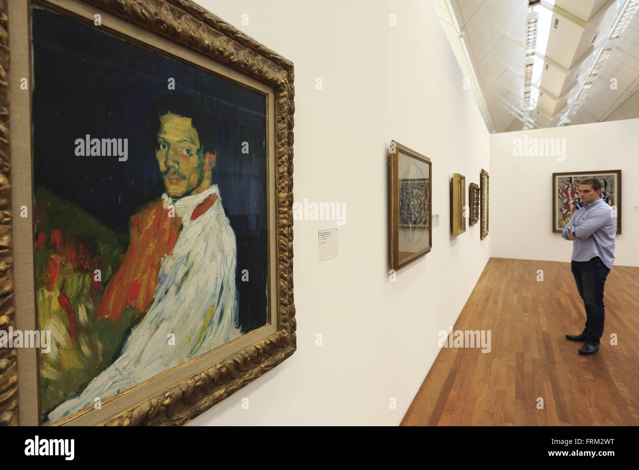 Self-Portrait of Pablo Picasso in the Kunsthaus Zurich Fine Art Museum,  Zurich, Switzerland Stock Photo - Alamy, image size:1300x956