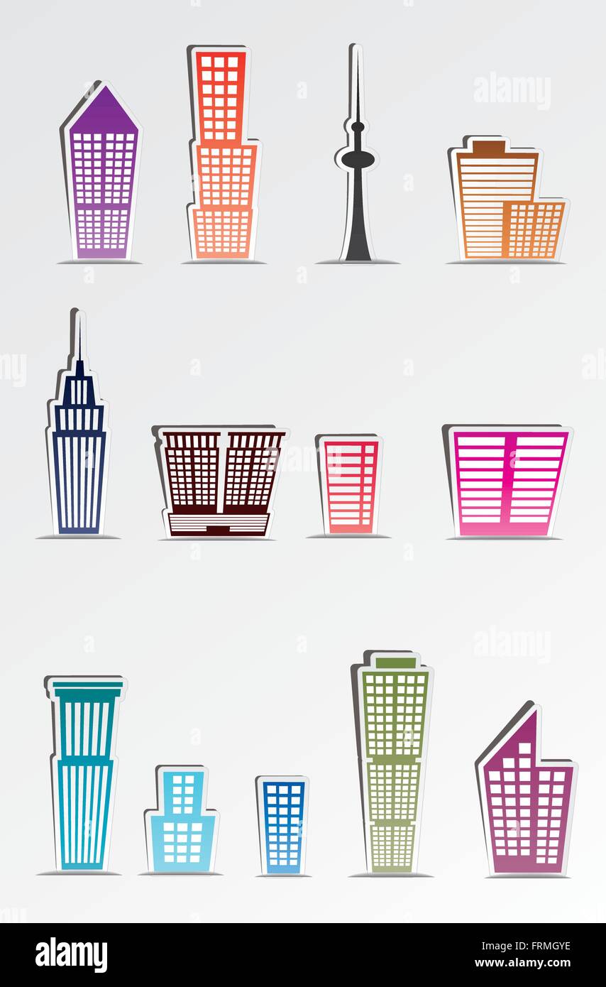Stickers vector vectors hi-res stock photography and images - Alamy