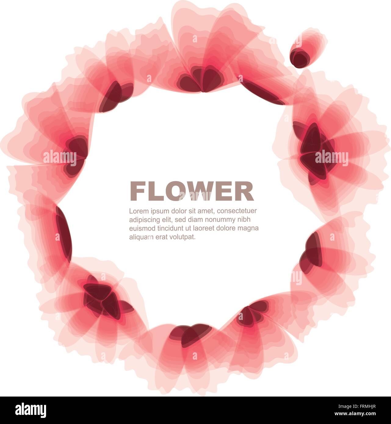 flowers frame Stock Vector Image & Art - Alamy