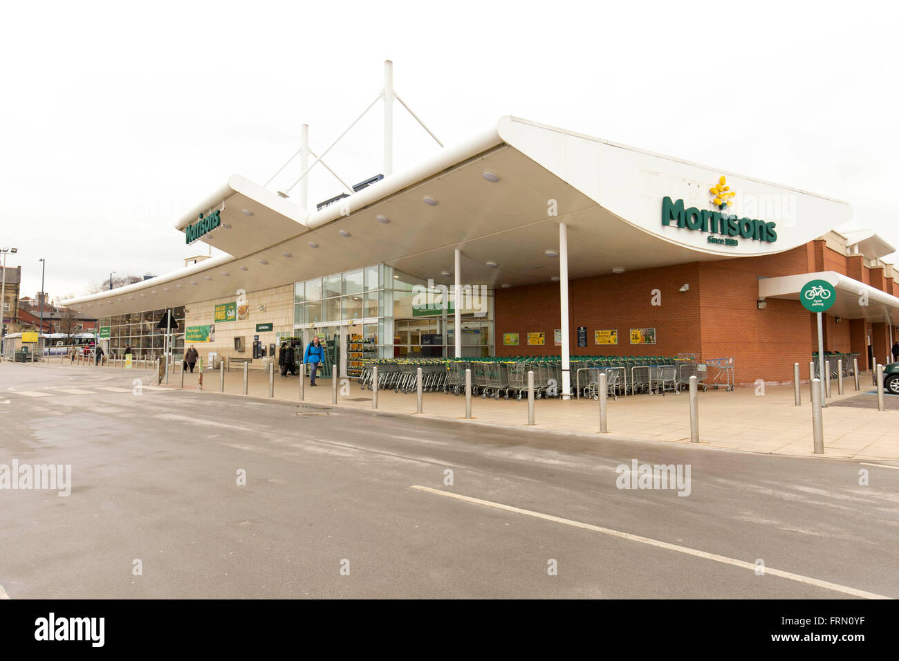 Morrisons fresh look store , Eccles Stock Photo Alamy