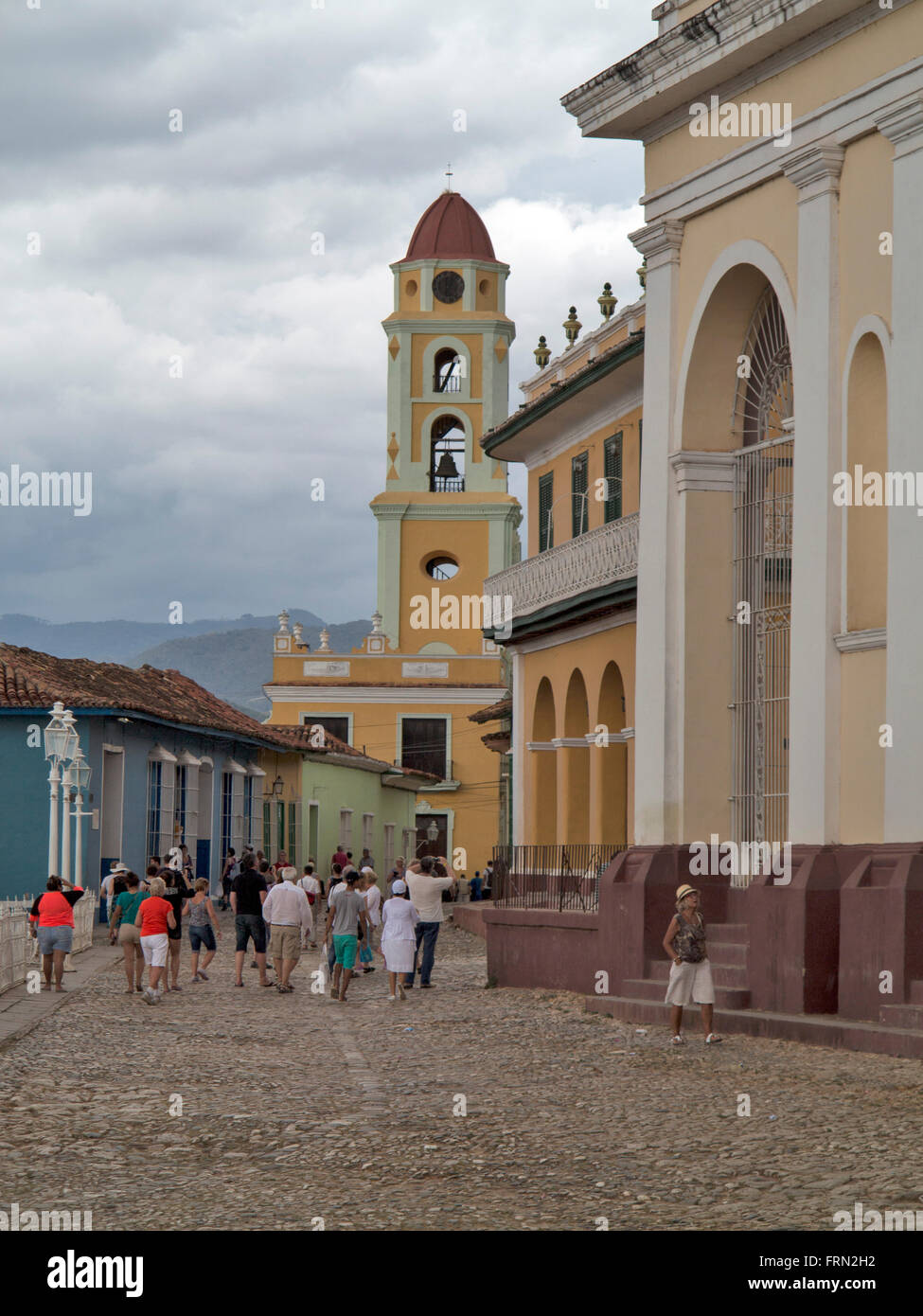 Trinidad Cuba church tourisme Stock Photo