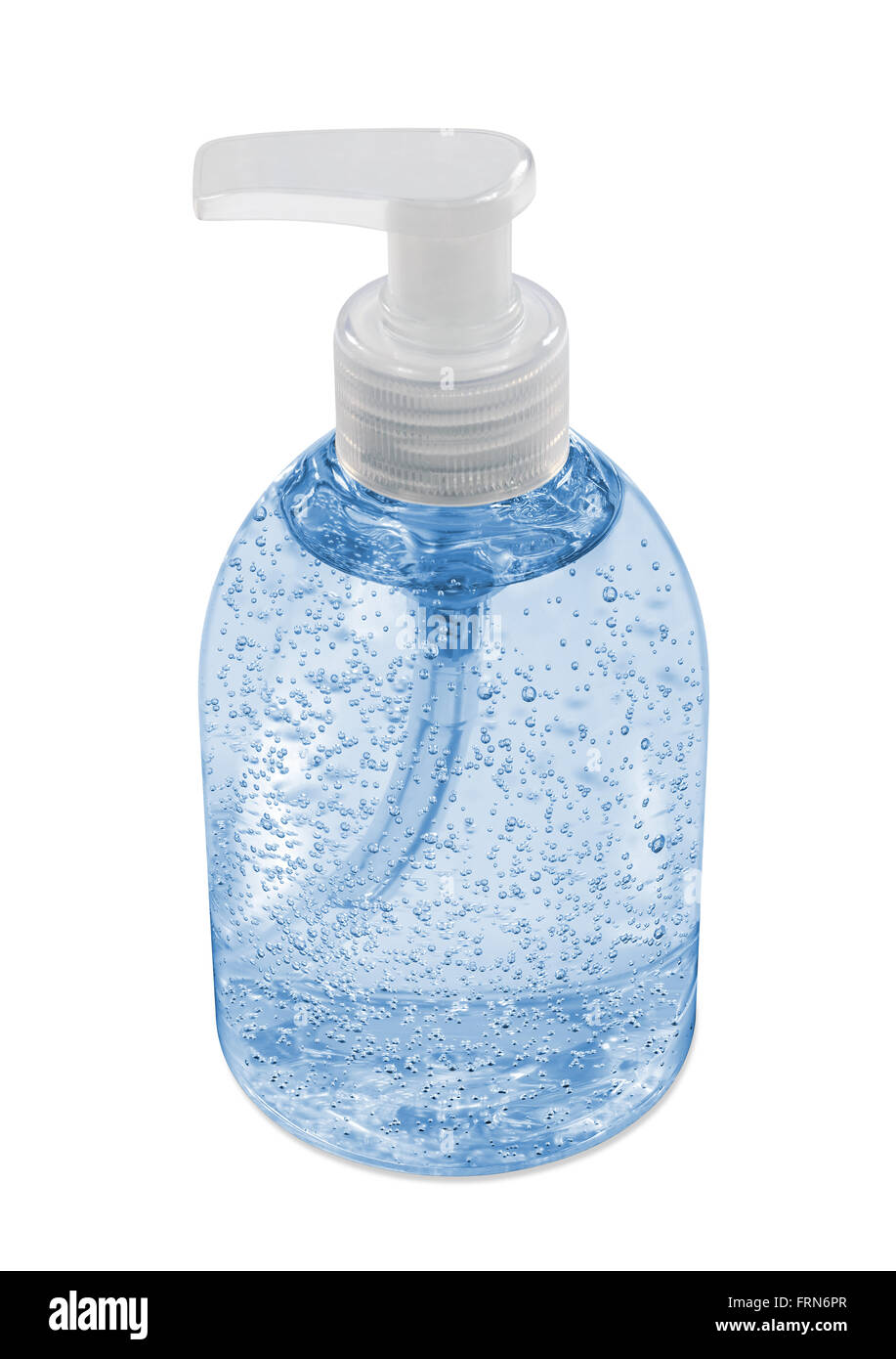 Liquid soap dispenser bottle Stock Photo