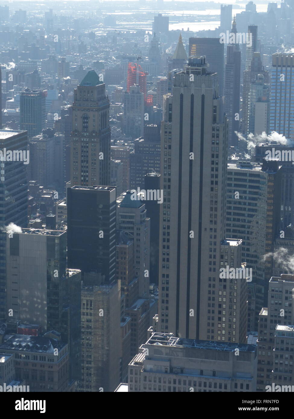 New York City aerial view Stock Photo - Alamy