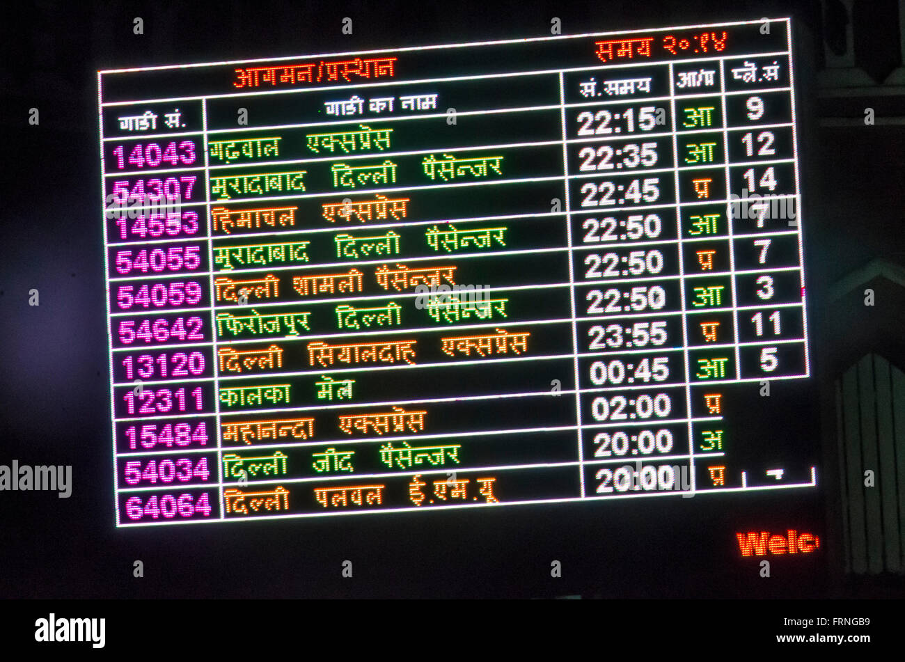 India railway sign board hires stock photography and images Alamy