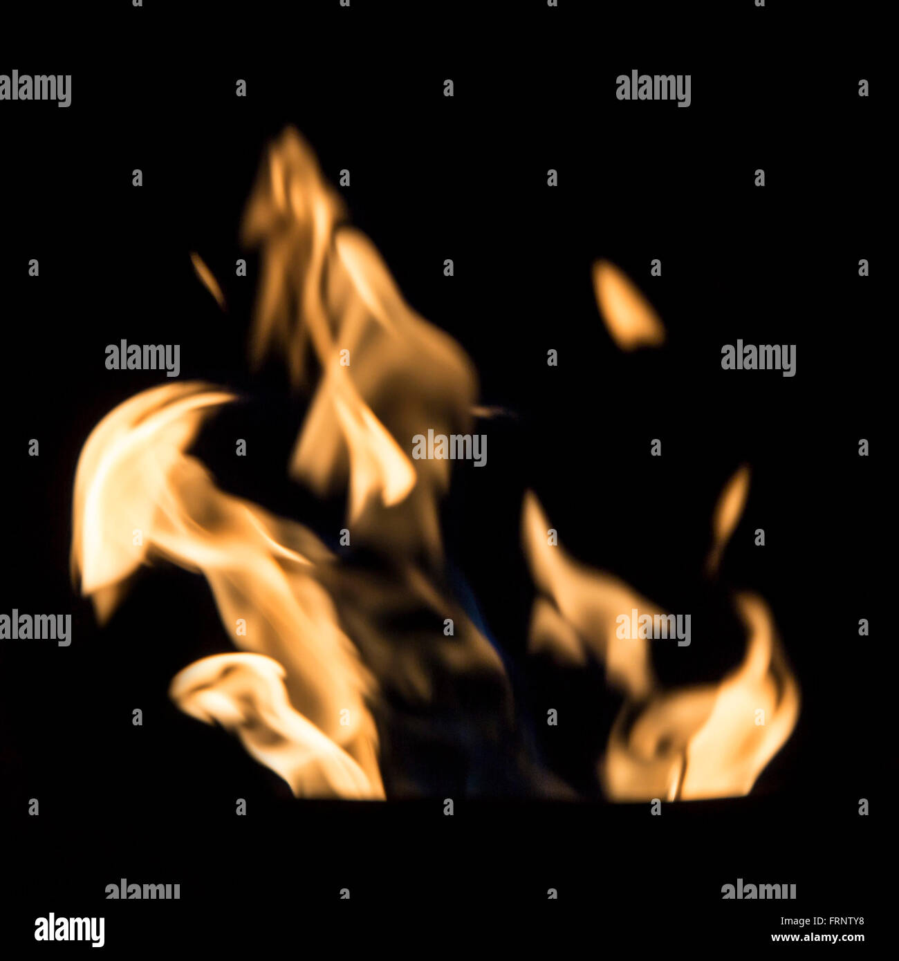 Fire burning flames black background hi-res stock photography and ...