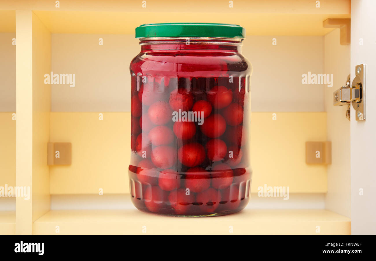 Compote glass shelf hi-res stock photography and images - Alamy