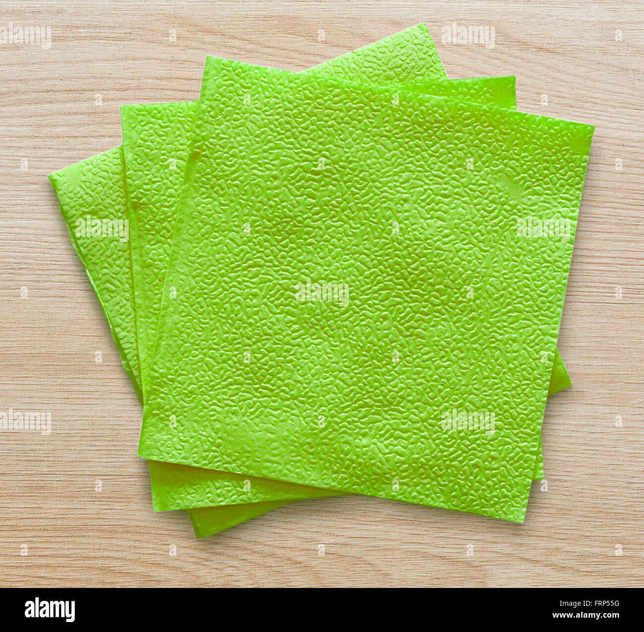Stack of new disposable paper table napkins Stock Photo Alamy