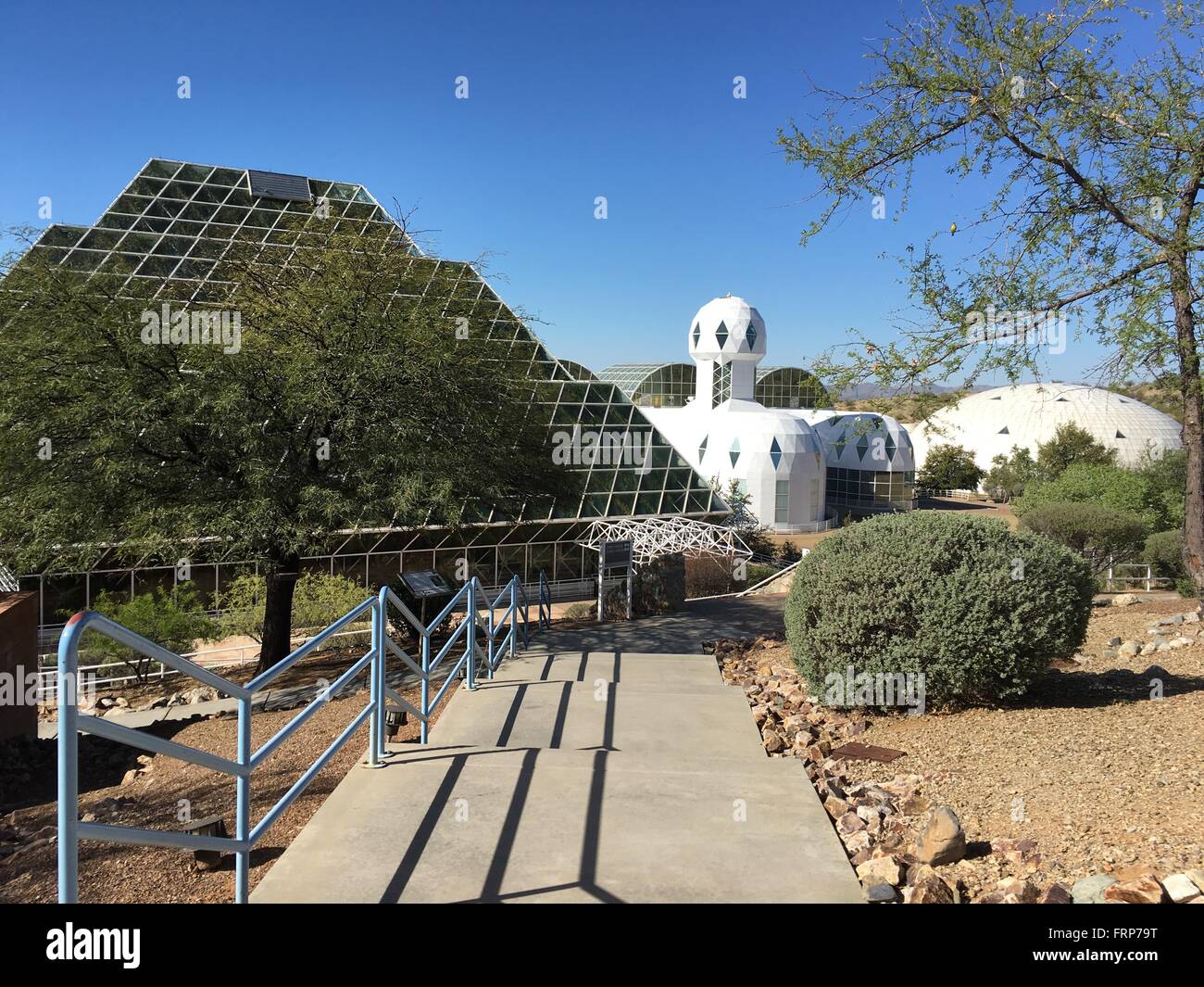 University of Arizona's Biosphere 2 in Oracle, Arizona USA near Tucson Stock Photo