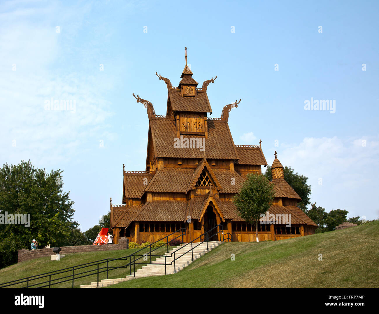 Scandinavian Heritage Park, Minot, North Dakota Stock Photo Alamy