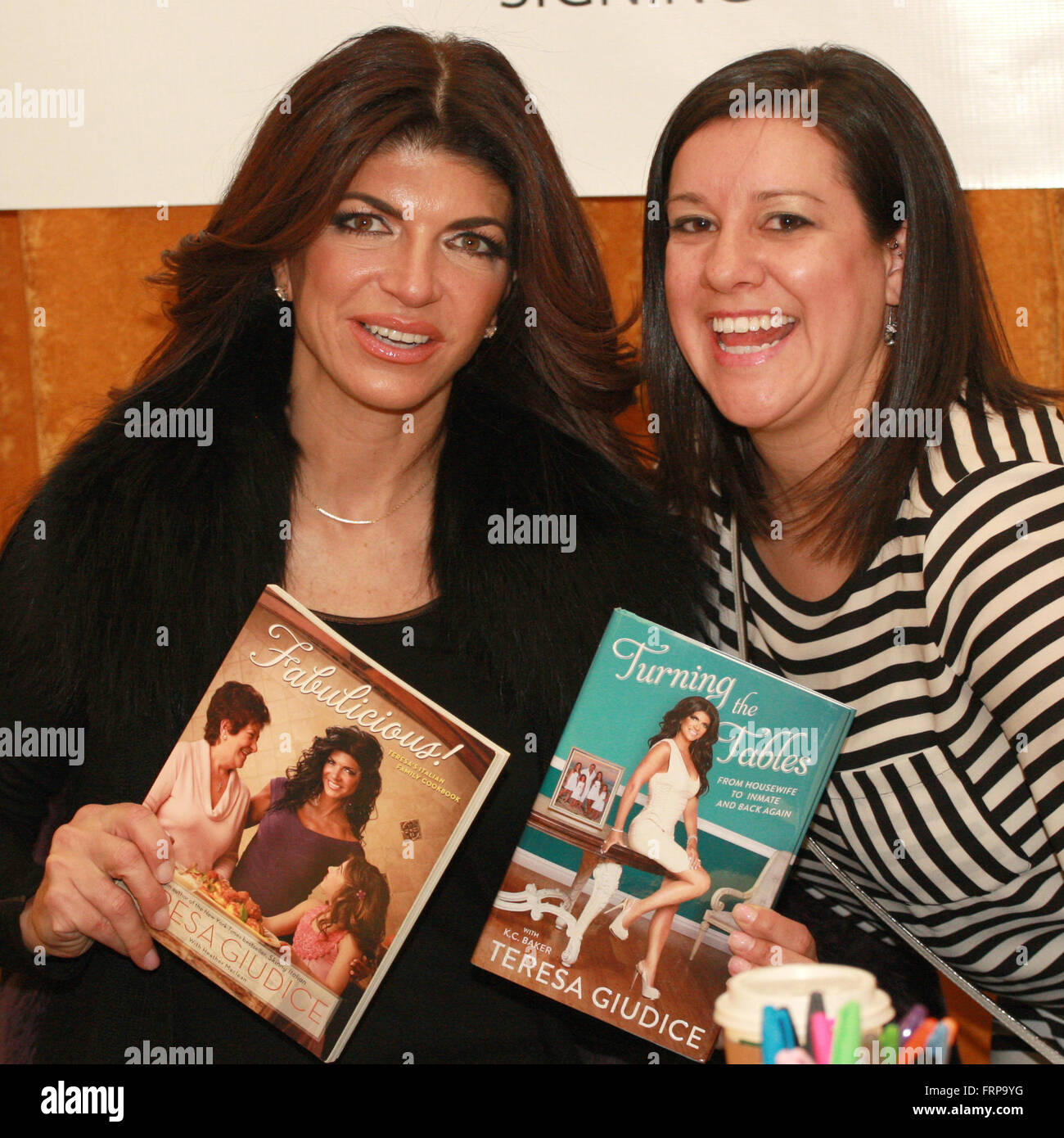 Teresa Giudice signs copies of her new book 'Turning the Tables From