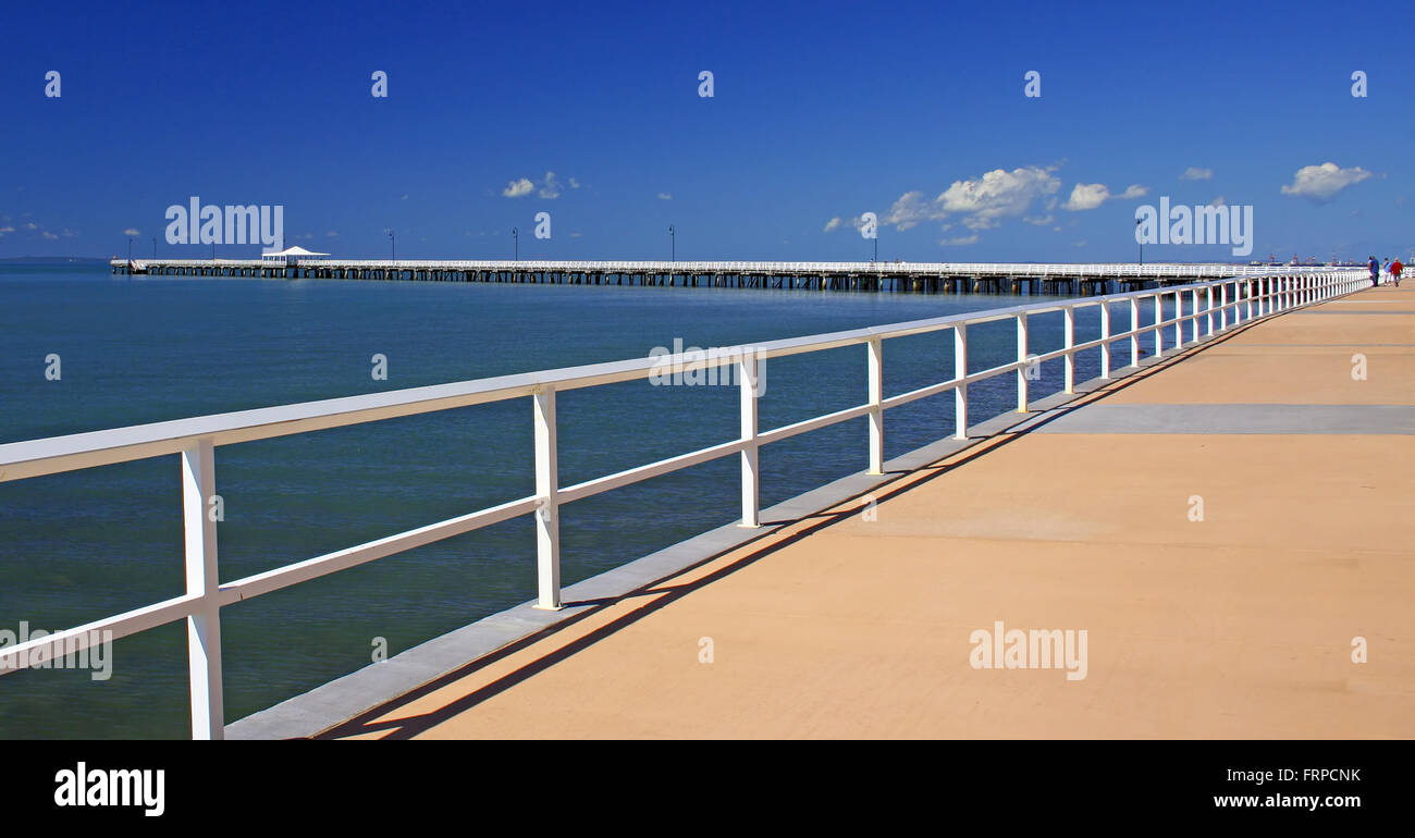 Shorncliffe sandgate promenade queensland australia Stock Photo - Alamy