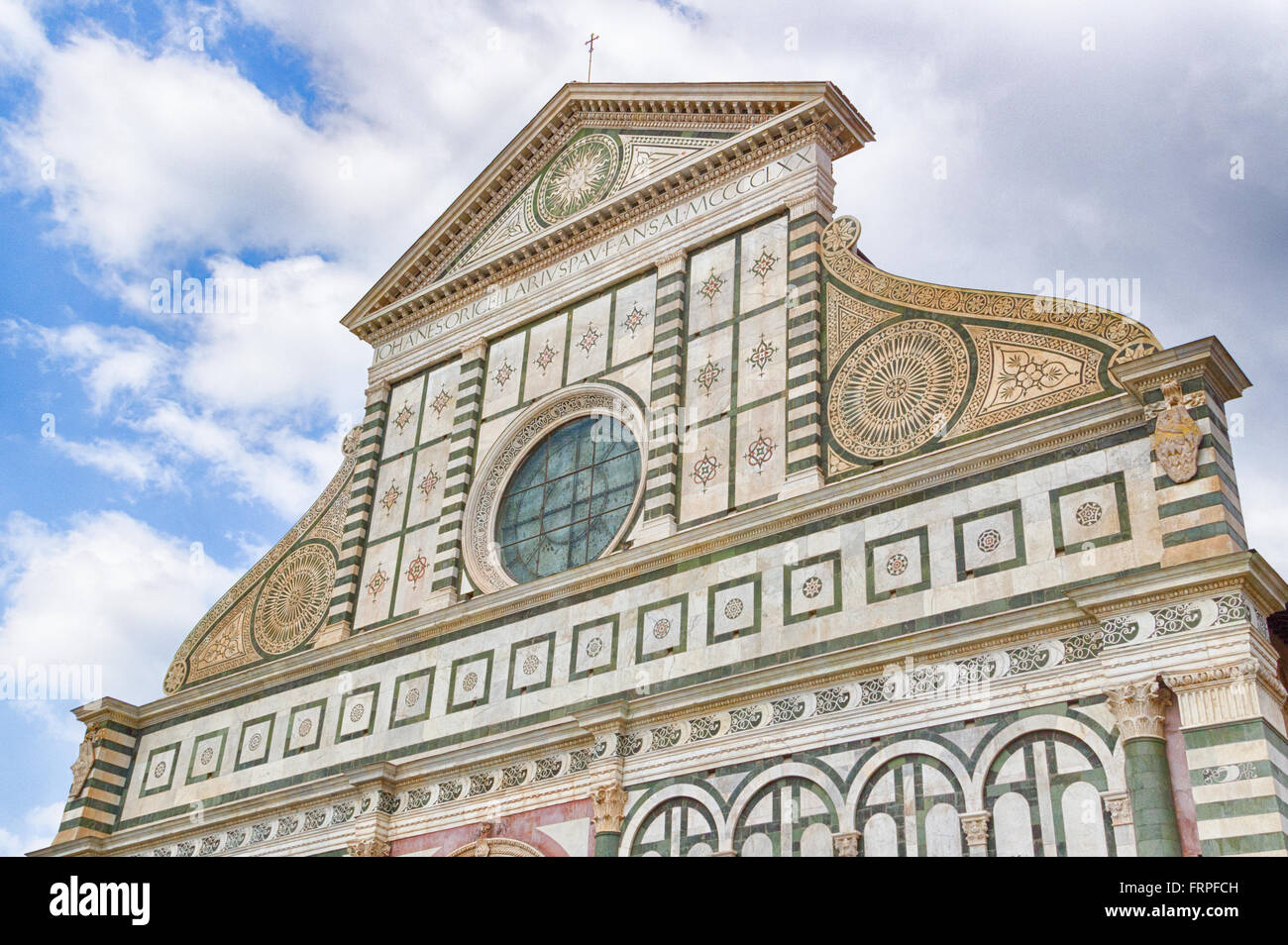 Cathedral of Saint Mary of the Flowers in Florence Stock Photo