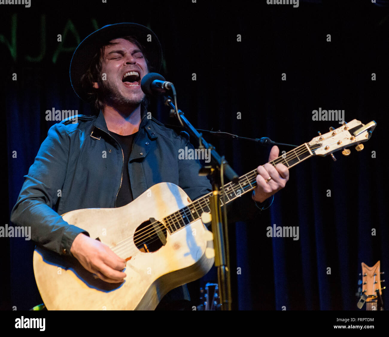 Vienna, Virginia, USA. 22nd Mar, 2016. GAZ COOMBES, the former lead ...