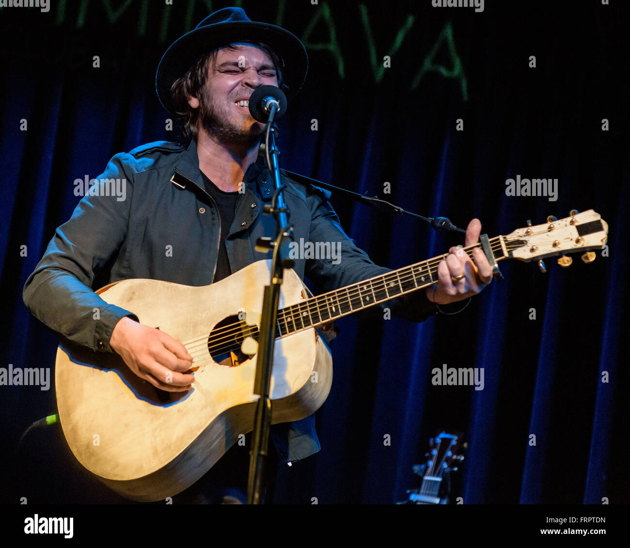 Vienna, Virginia, USA. 22nd Mar, 2016. GAZ COOMBES, the former lead ...