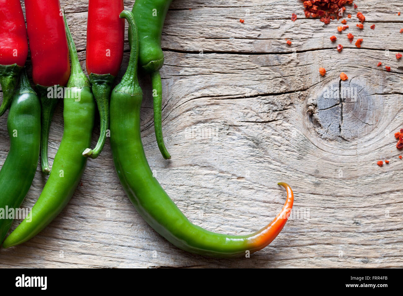 Red hot pepper flakes hi-res stock photography and images - Alamy