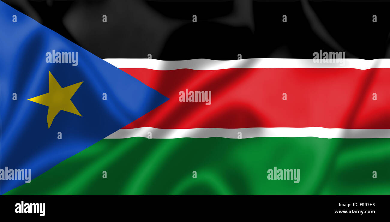 South sudan flag hi-res stock photography and images - Alamy