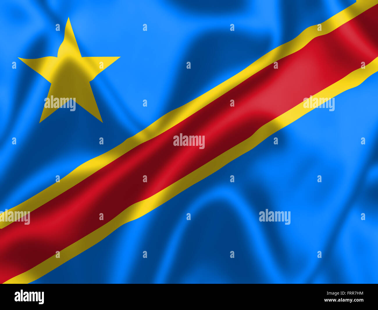 Democratic republic of congo flag hi-res stock photography and images -  Alamy