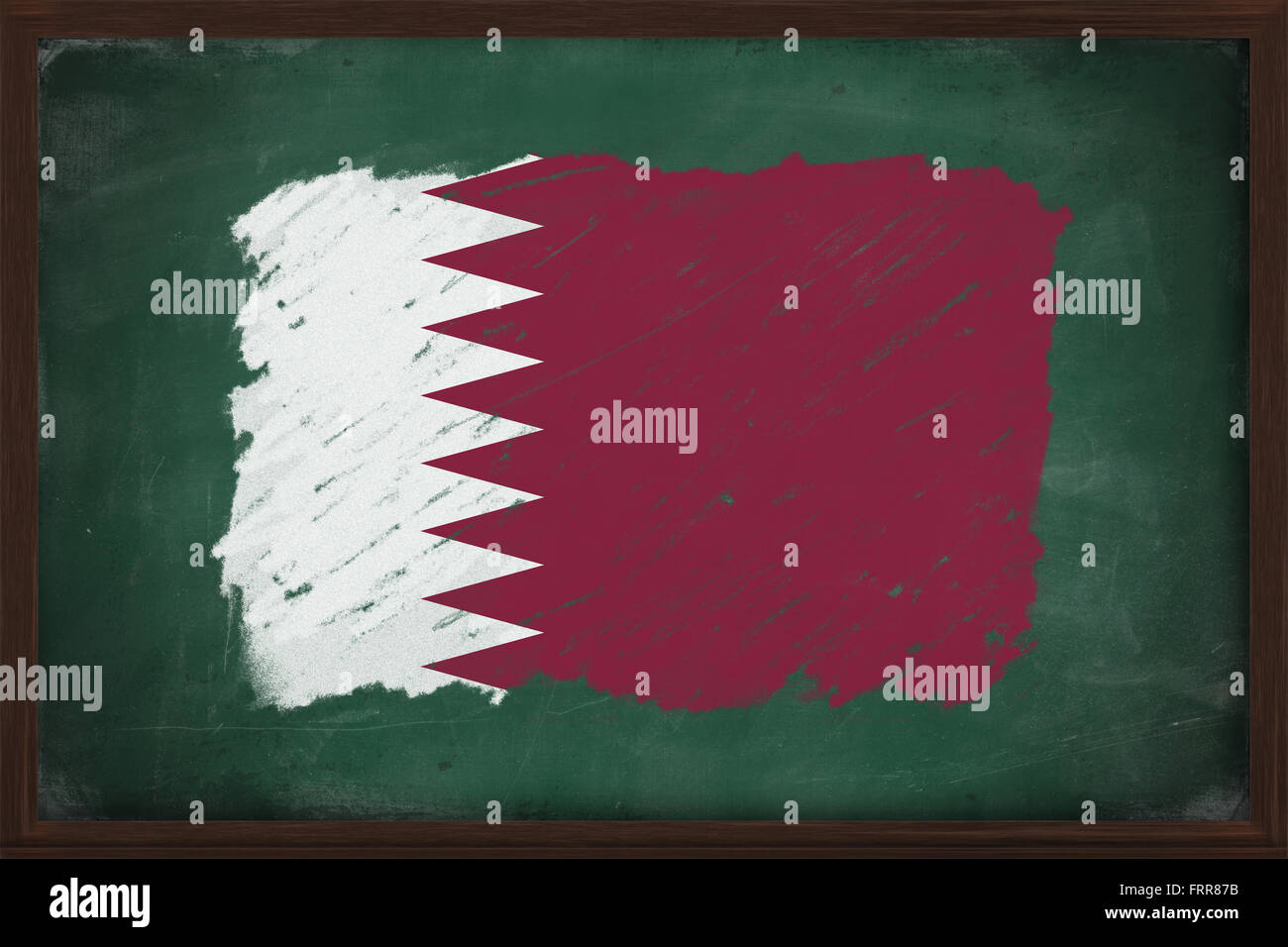 Drawing qatar flag hi-res stock photography and images - Alamy