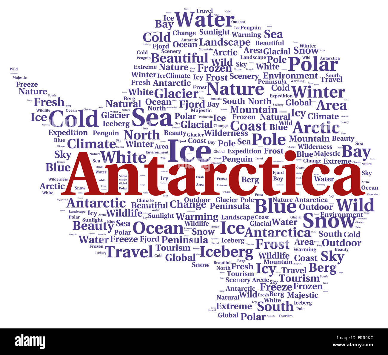 Antarctica blue ice Cut Out Stock Images & Pictures - Alamy