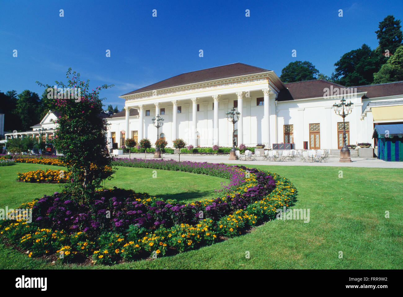 Historic Casino and Kurhaus in Baden Baden, Württemberg, Germany Stock Photo