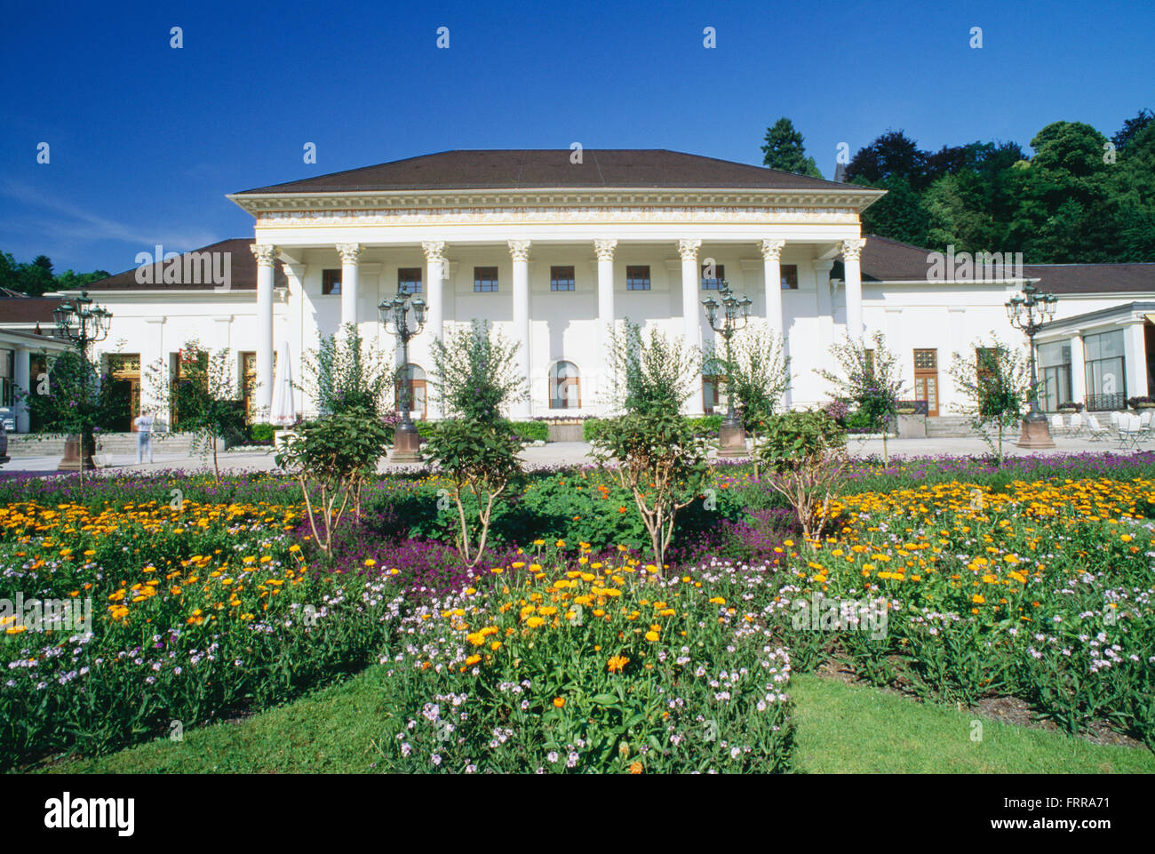Historic Casino and Kurhaus in Baden Baden, Württemberg, Germany Stock Photo