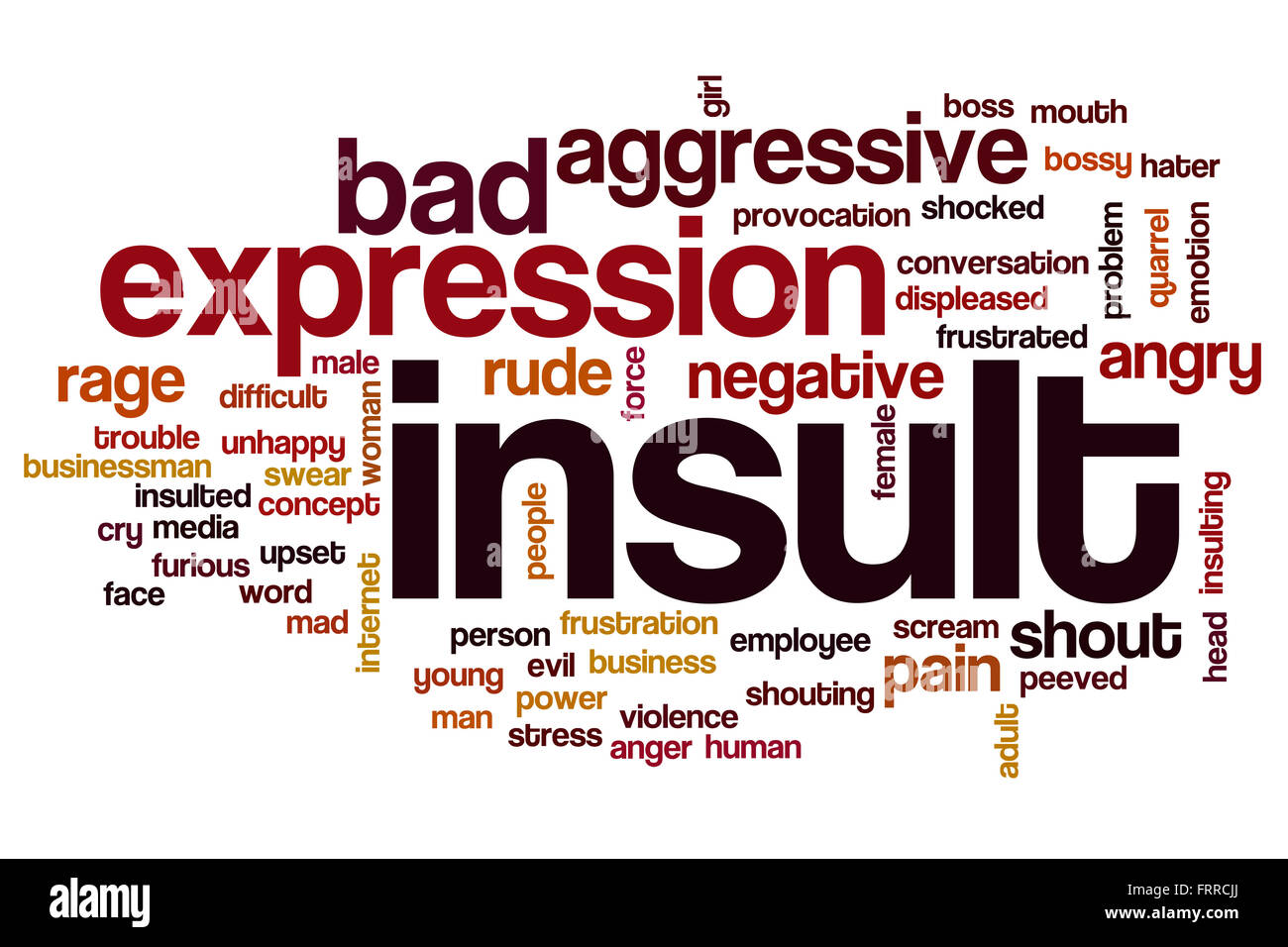 list of insulting words
