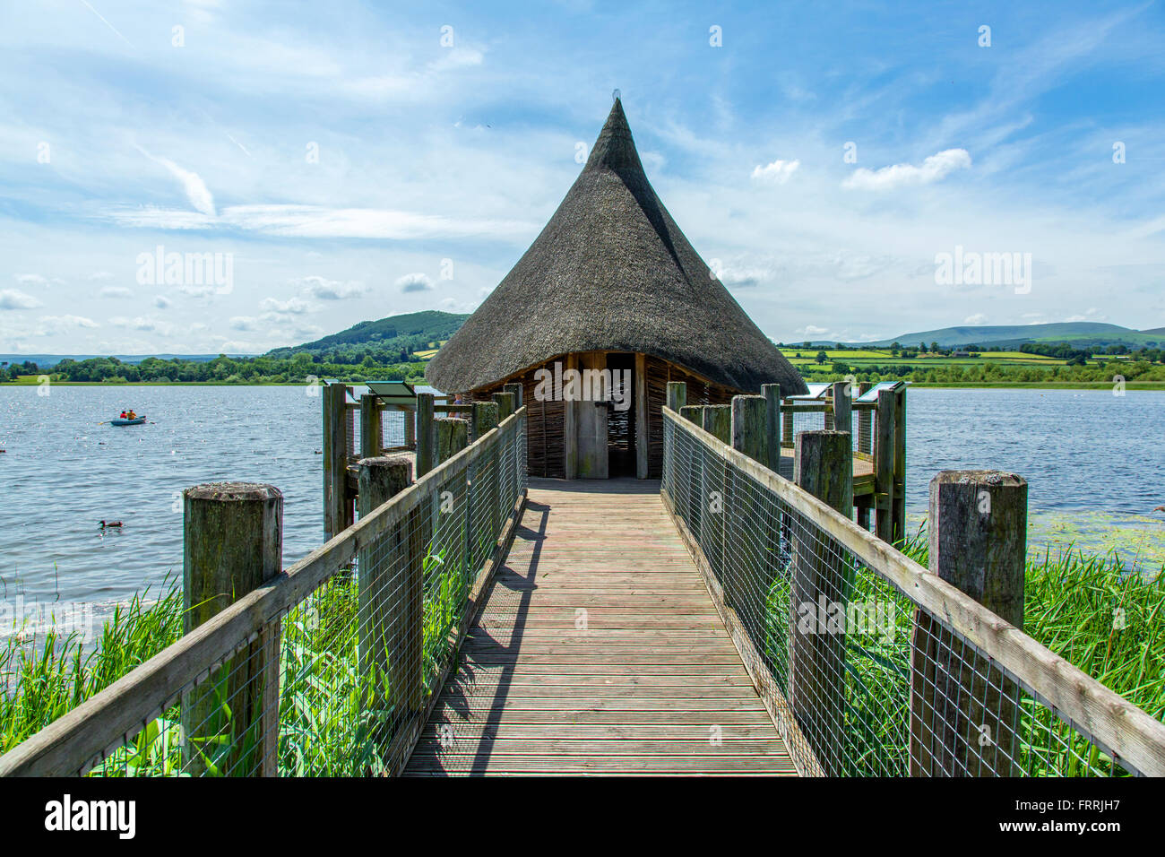Llangorse lake, Brecon Beacons National Park, Wales, UK Stock Photo Alamy