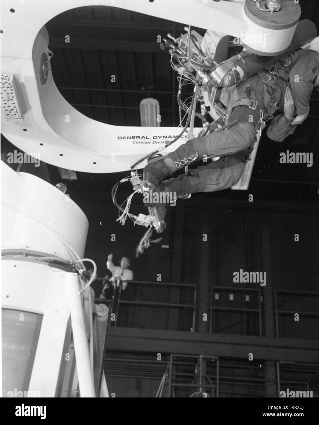 This image from the Atlas Negative Collection shows an early launch of ...