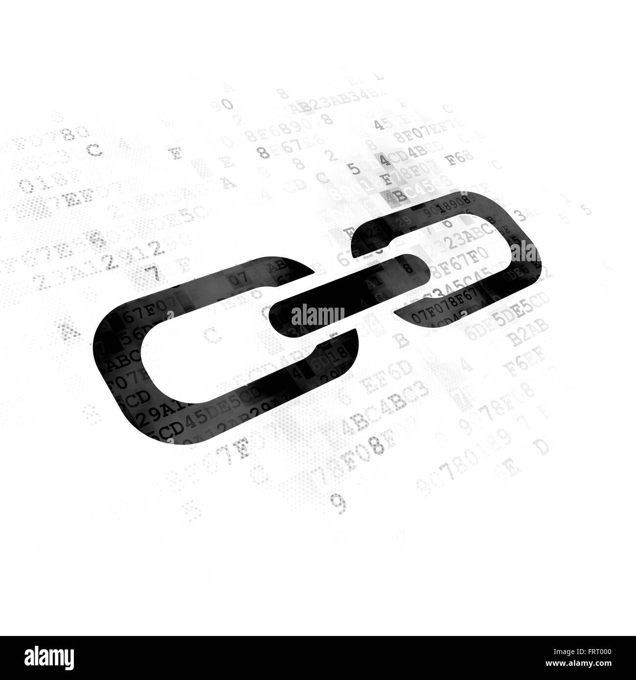 Web development concept: Link on Digital background Stock Photo - Alamy