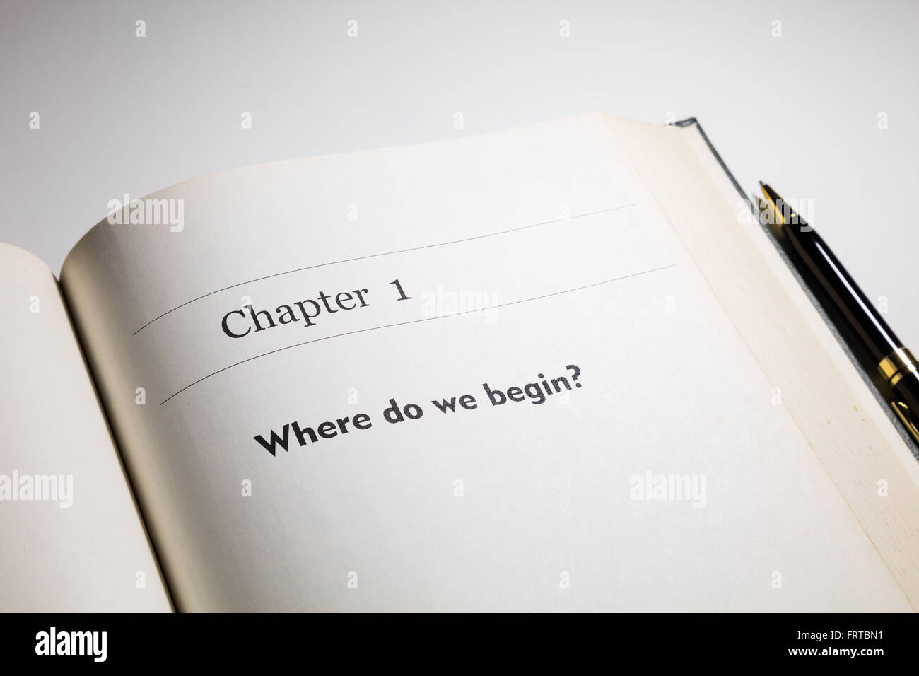 One pen one page hi res stock photography and images alamy
