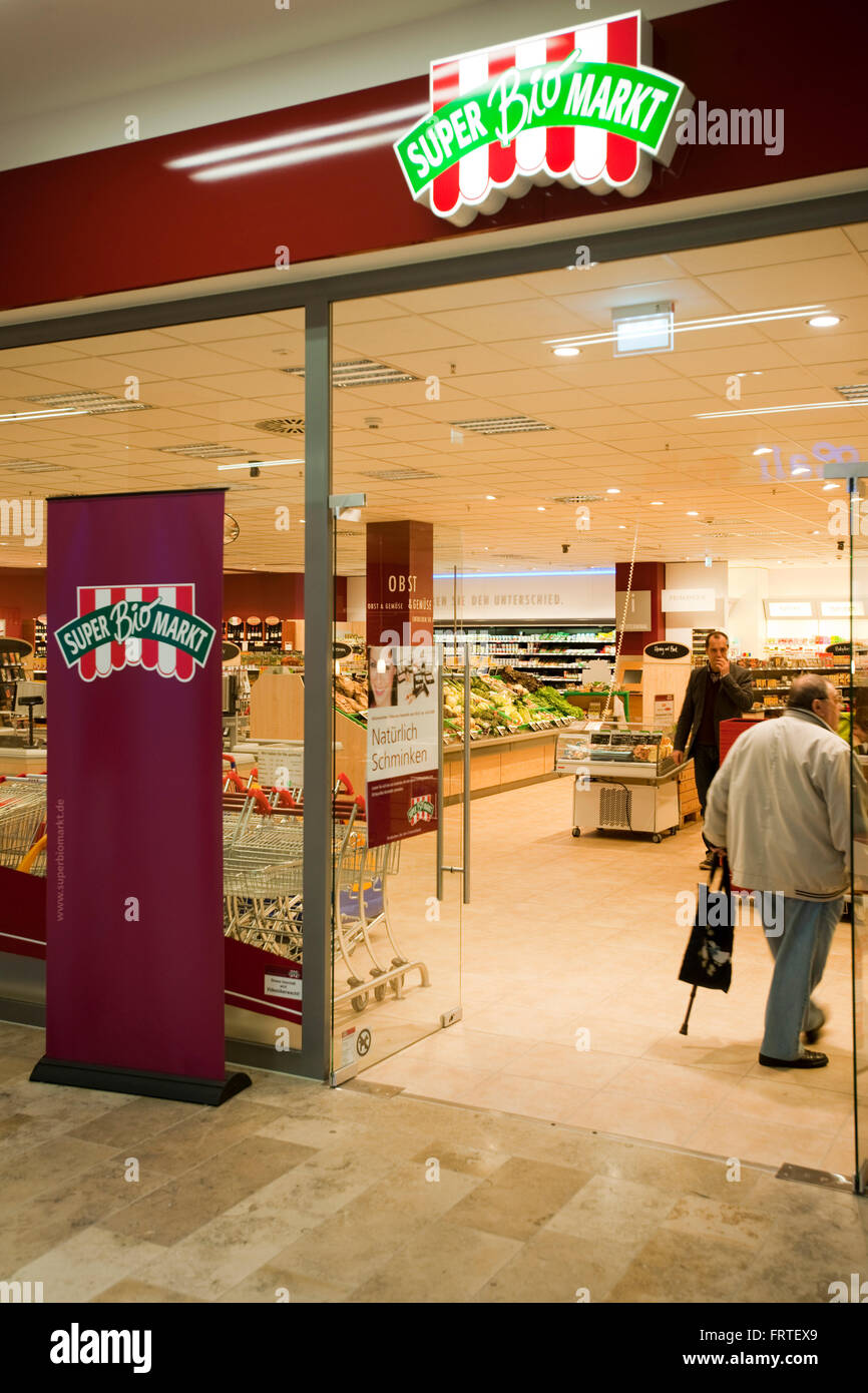 Deutschland, Bergisch-Gladbach, Einkaufszentrum RheinBerg-Galerie Stock Photo