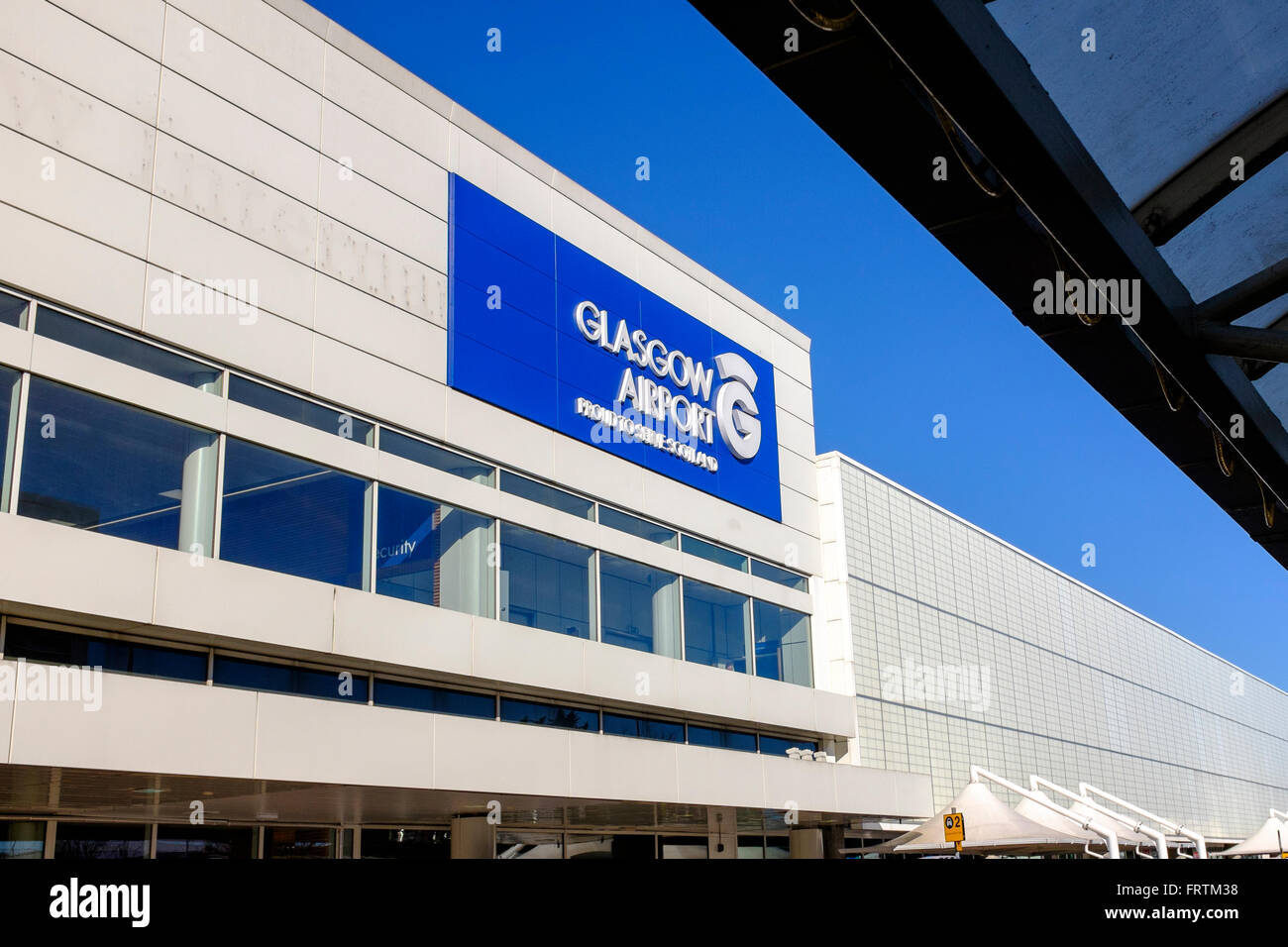 Terminal building of Glasgow Airport, Scotland, UK Stock Photo Alamy