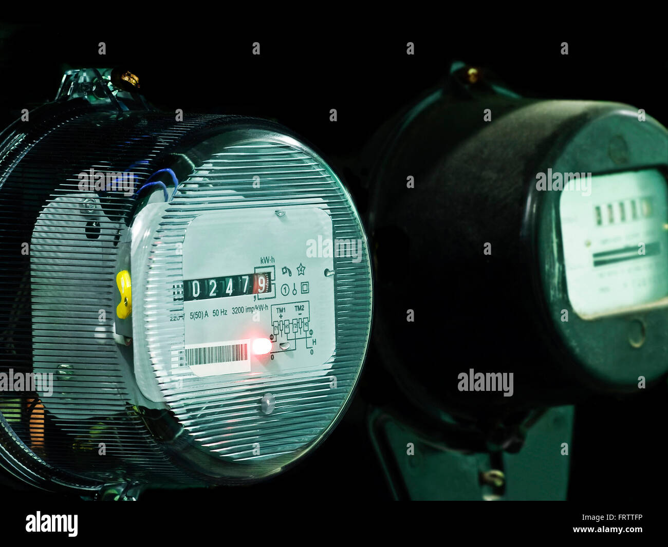 Kilowatt counter hires stock photography and images Alamy