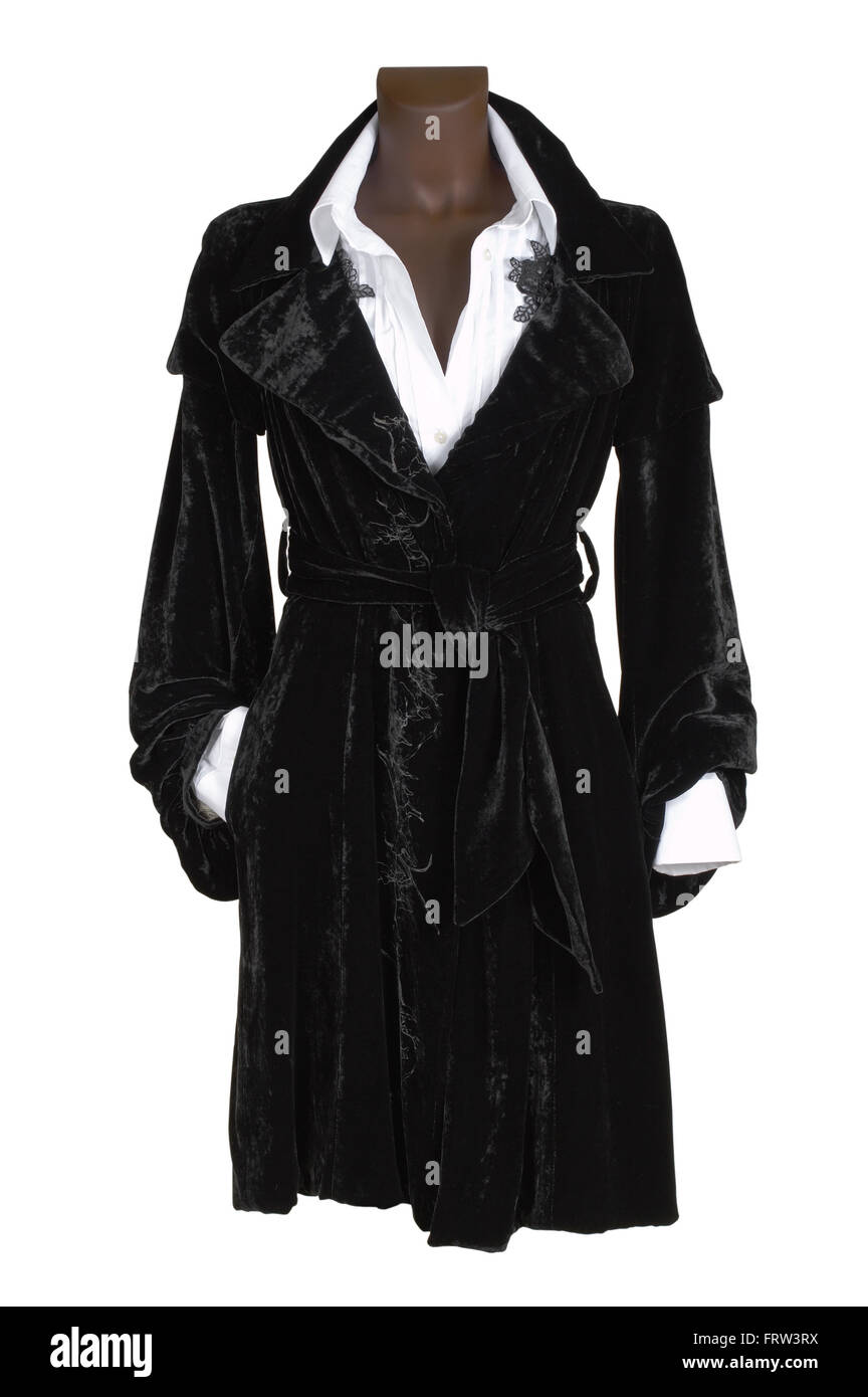 Black velvet dress hi-res stock photography and images - Alamy