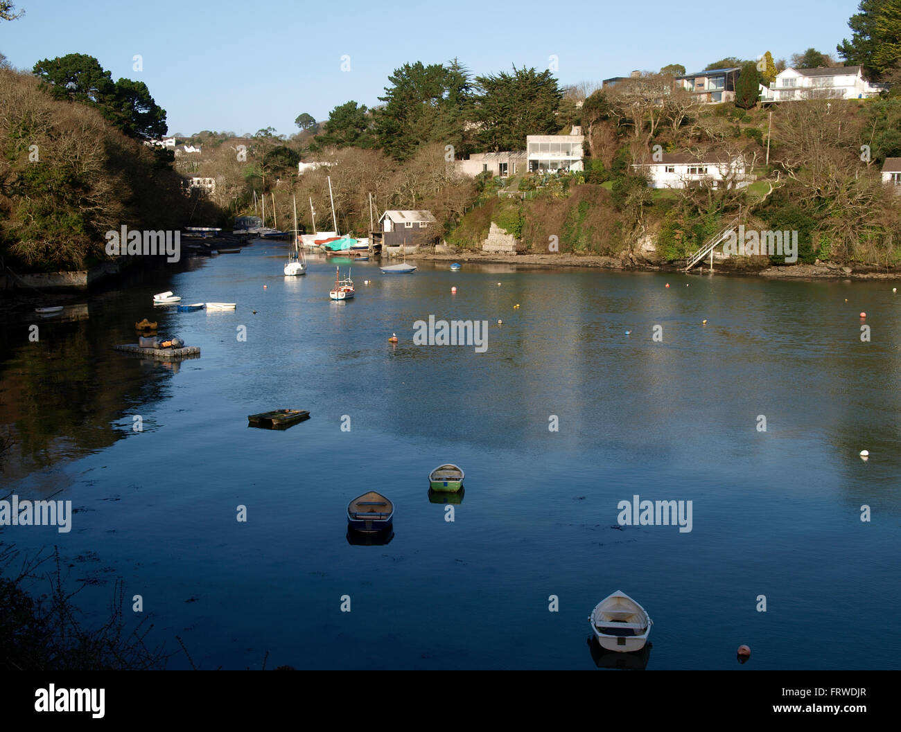 Pill Creek, Feock, Cornwall, UK Stock Photo Alamy