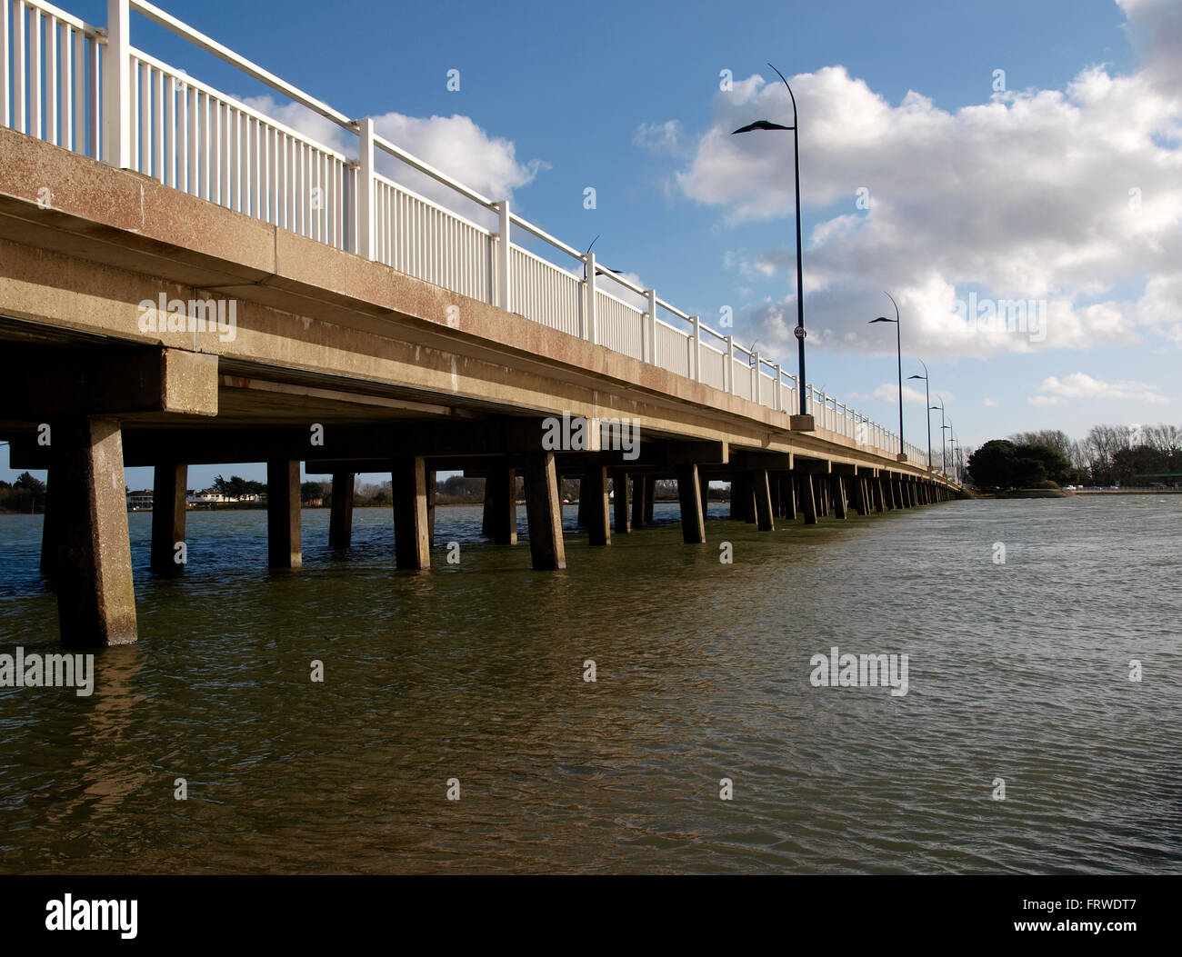 Langstone Bridge to Hayling Island, Hampshire, UK Stock Photo Alamy