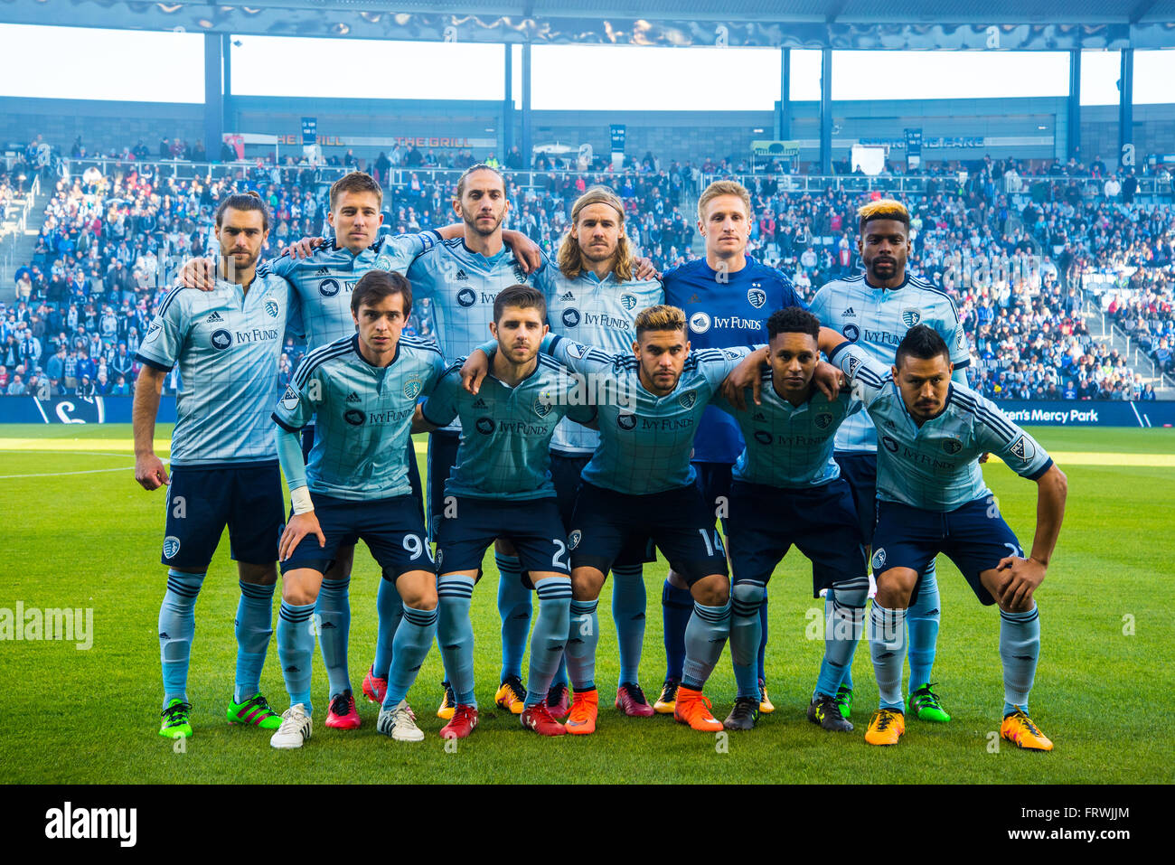 Sporting Kansas City team photo Stock Photo Alamy