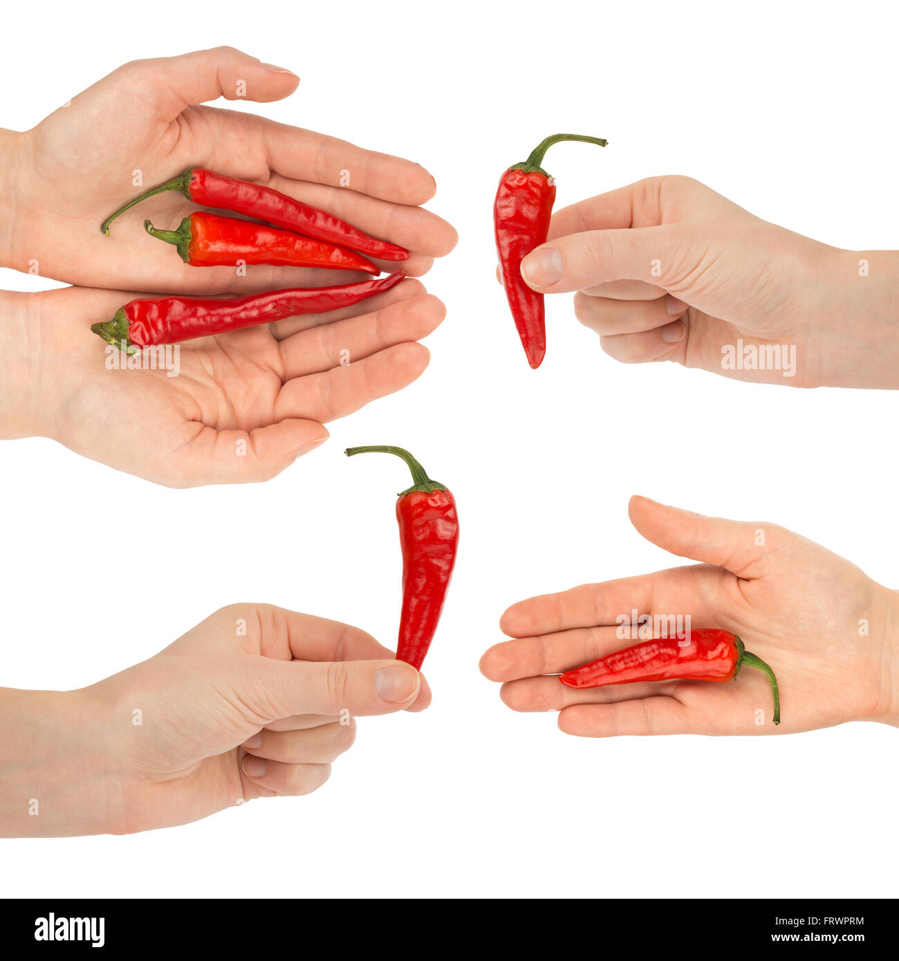  Set of human hands Stock Photo - Alamy