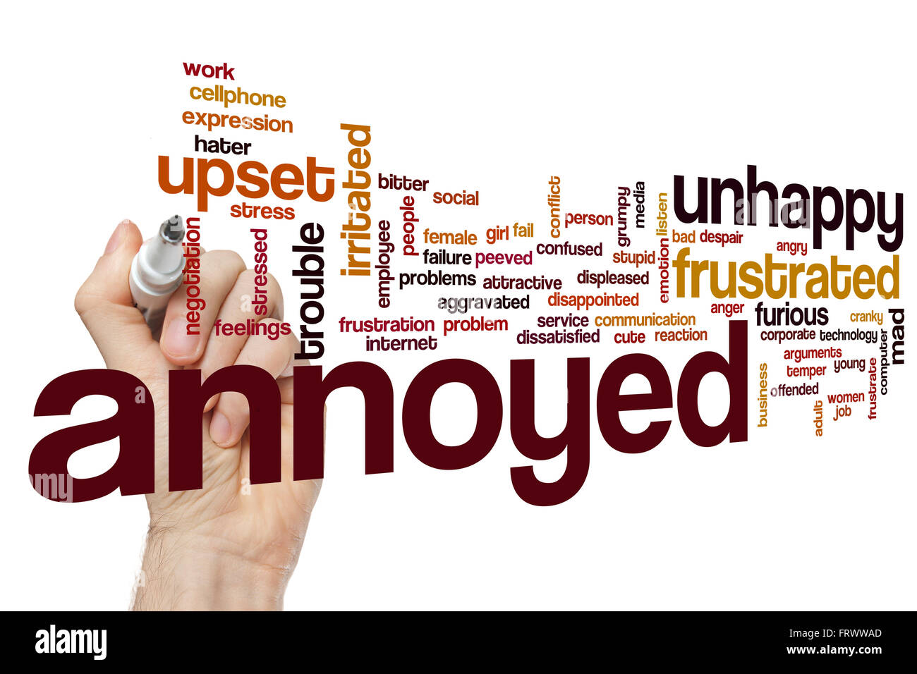 Annoyed Word Cloud Stock Photo Alamy Annoyed Word Cloud Stock Photo Alamy